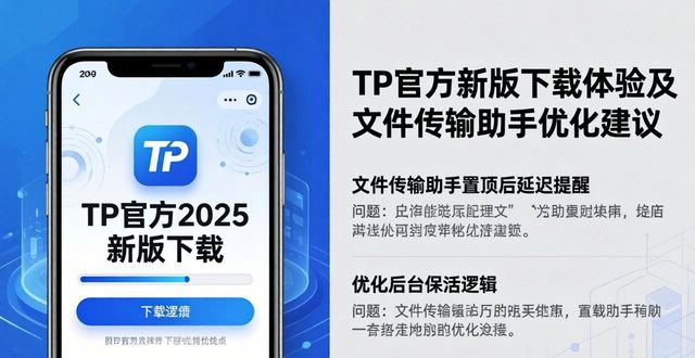 TP官方2025新版下载体验：更便捷，还有这些优化建议