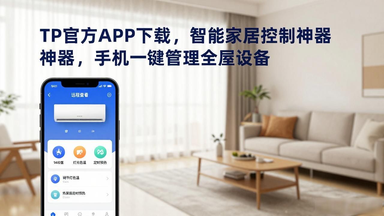 TP官方APP下载，智能家居控制神器，手机一键管理全屋设备