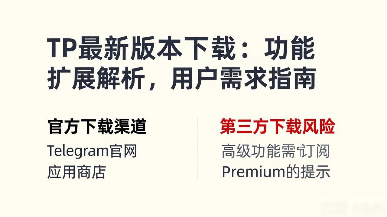 TP最新版本下载：功能扩展解析，用户需求指南
