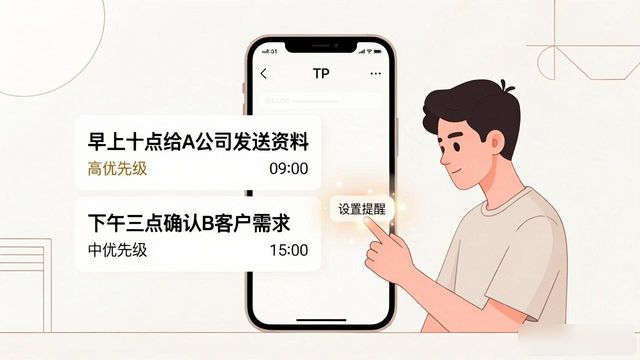 TP官网下APP后怎样制定工作计划
