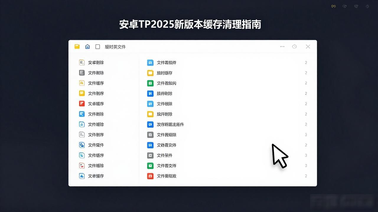 安卓TP2025新版本缓存清理指南