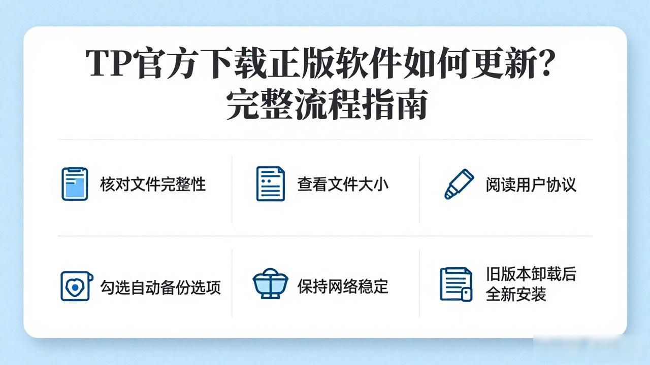 TP官方下载正版软件如何更新？完整流程指南