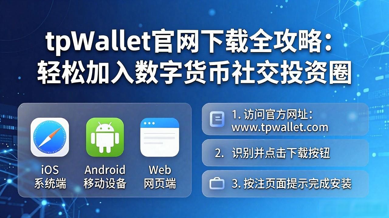 社交投资平台 tpWallet 使用流程_如何通过tpWallet官网下载参与到数字货币的社交投资平台中？_数字资产投资社交平台 tpWallet 官网下载教程