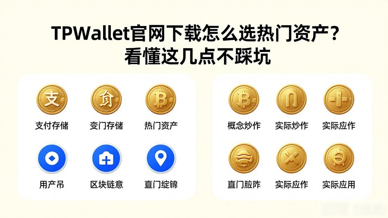 TPWallet官网下载怎么选热门资产？看懂这几点不踩坑