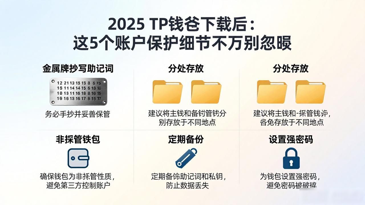 2025 TP钱包下载后：这5个账户保护细节千万别忽略