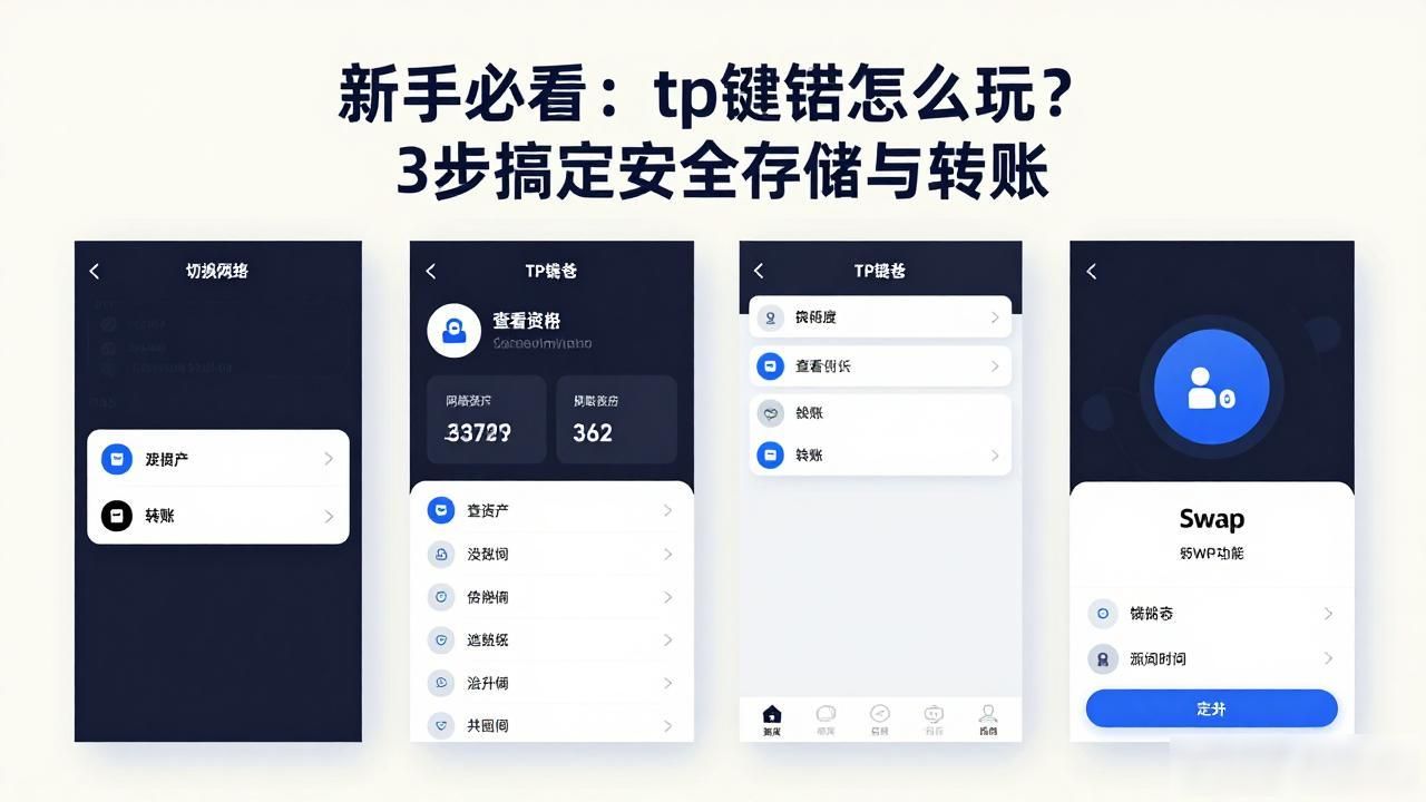 新手必看：tp钱包怎么玩？3步搞定安全存储与转账