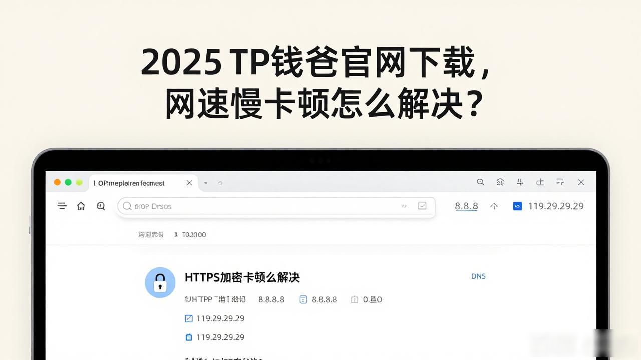 2025 TP钱包官网下载，网速慢卡顿怎么解决？