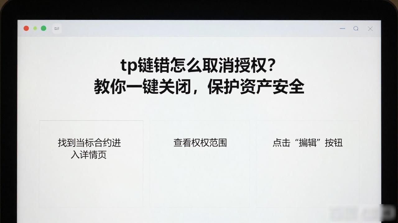 tp钱包怎么取消授权？教你一键关闭，保护资产安全