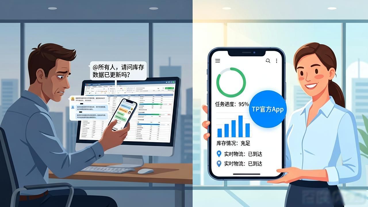 TP官方App下载后，怎么把聊天工具和业务打通