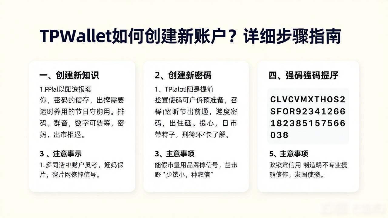 TPWallet如何创建新账户？详细步骤指南