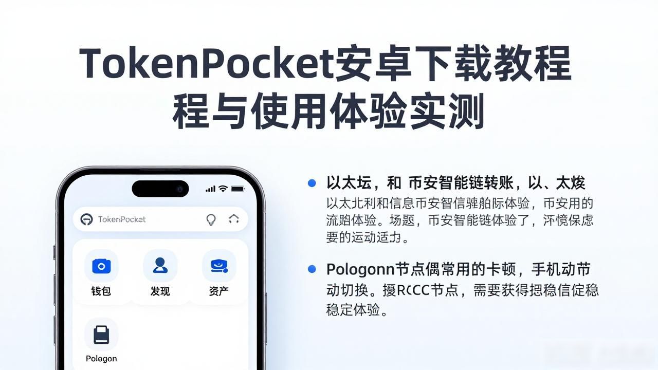 TokenPocket安卓下载教程与使用体验实测
