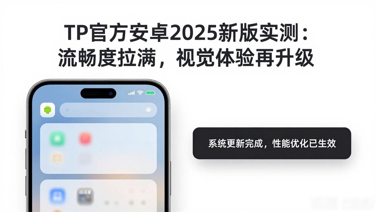 TP官方安卓2025新版实测：流畅度拉满，视觉体验再升级