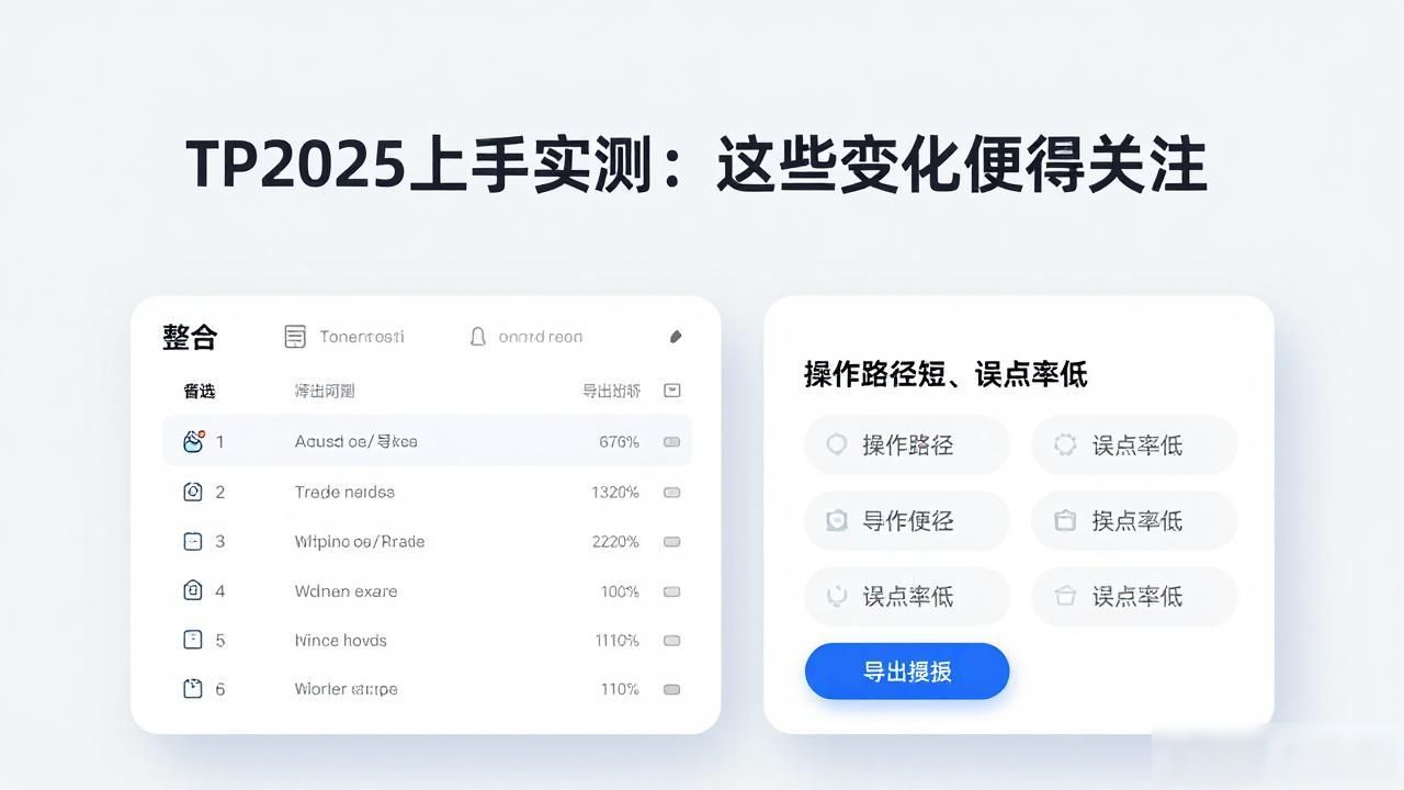 TP2025上手实测：这些变化值得关注